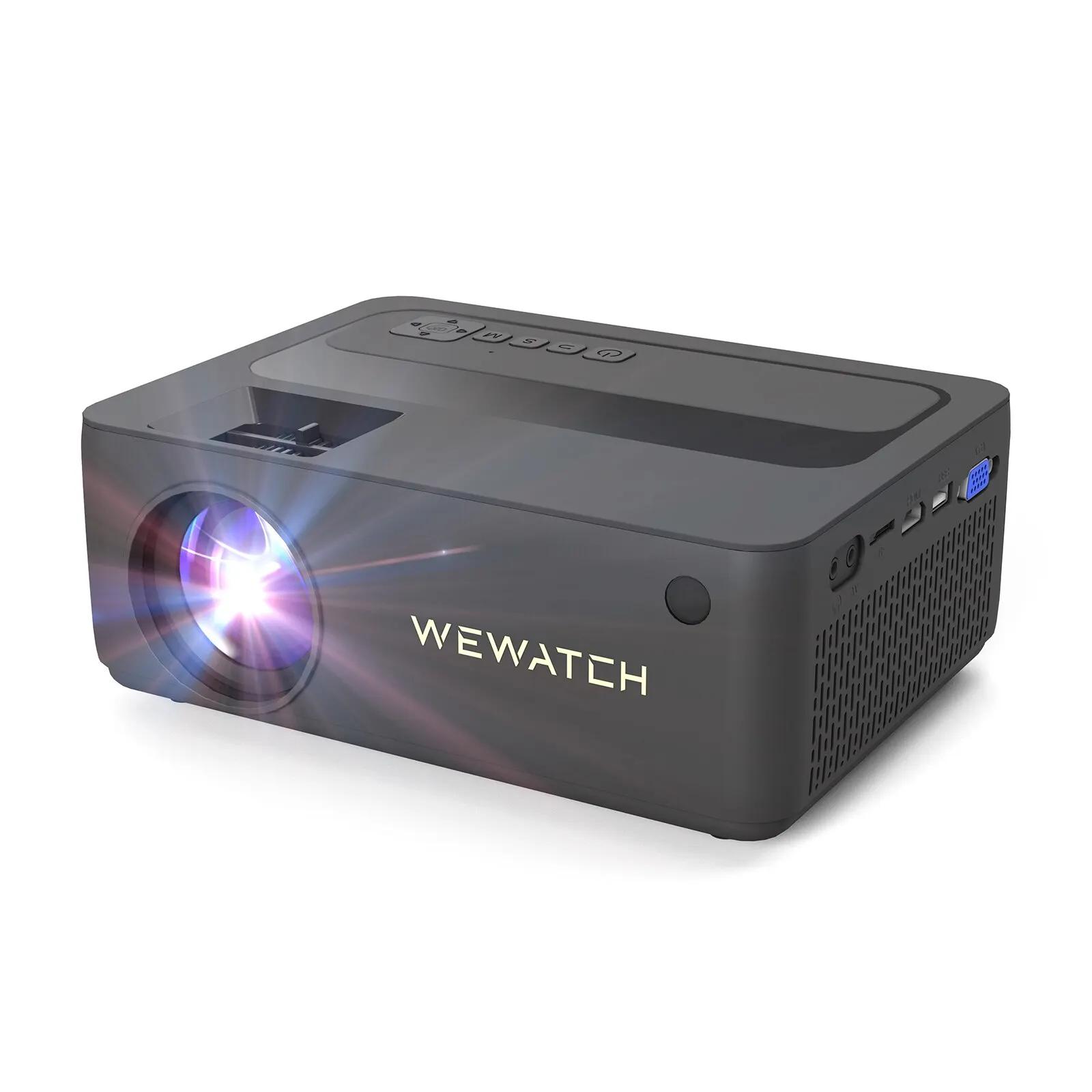 WEWATCH V10  Ƽ 1080P  , ޴ ̴ LED Ǯ HD  þ , 150LM Ȩ ó׸ Ʈ